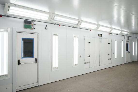 Мобильная окрасочно-сушильная камера SPK-SCB(M) - 14.5.3, г. Н. Новгород Мобильная окрасочно-сушильная камера SPK GROUP