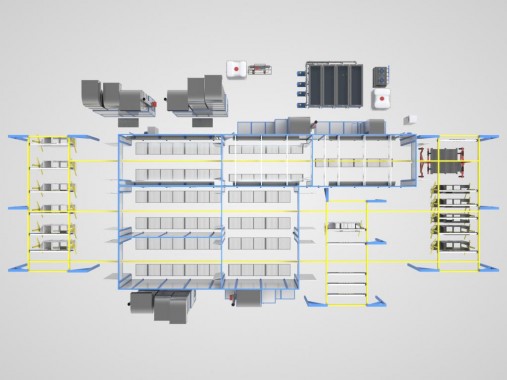 Комплекс подготовки, покраски и сушки для сварных металлоконструкций SPK GROUP