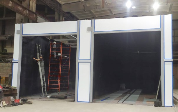 Двухсекционная дробеструйная камера SPK-SBB-15.11.6, г. Новоуральск 