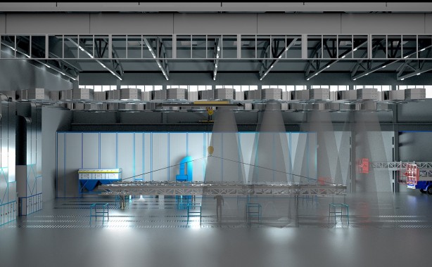 Зона открытой окраски SPK GROUP OPSS-13.4 для бурового оборудования