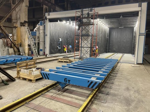 Двухсекционная дробеструйная камера SPK-SBB-15.11.6, г. Новоуральск 