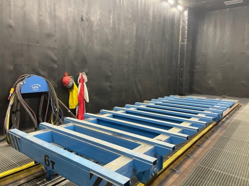 Двухсекционная дробеструйная камера SPK-SBB-15.11.6, г. Новоуральск 