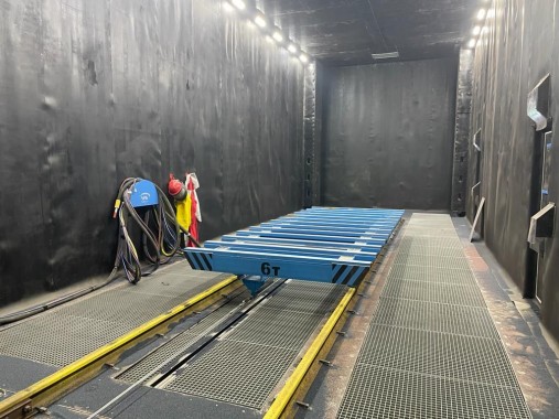 Двухсекционная дробеструйная камера SPK-SBB-15.11.6, г. Новоуральск 