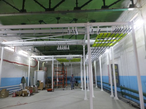 Линия порошковой окраски SPK, г. Екатеринбург Линия порошковой окраски SPK GROUP, г. Екатеринбург