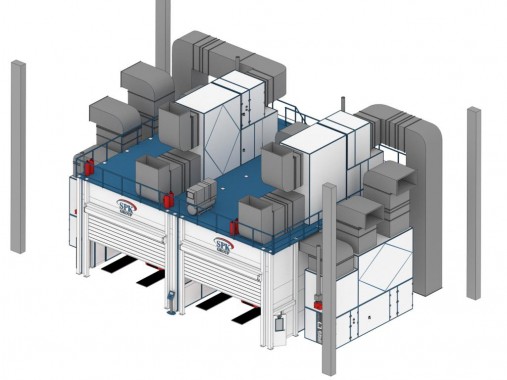 Камера окраски SPK GROUP для тракторов