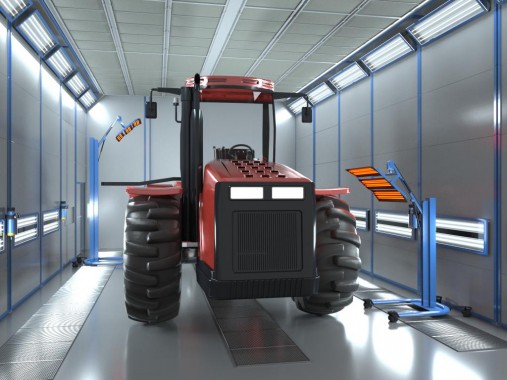 Проект камеры окраски для тракторов SPK GROUP 