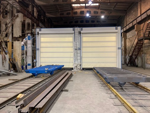 Двухсекционная дробеструйная камера SPK-SBB-15.11.6, г. Новоуральск 