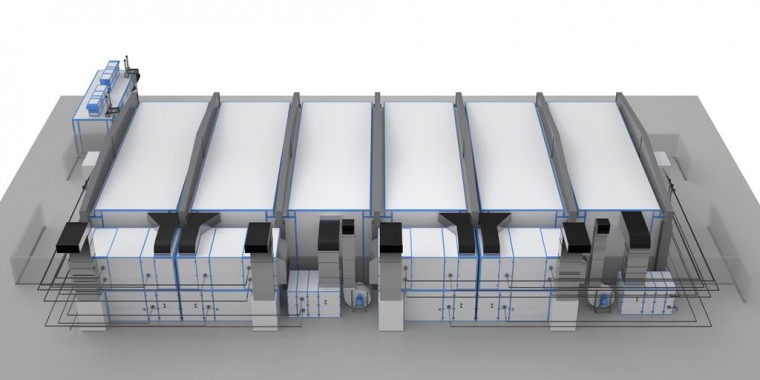 Комплекс SPK GROUP для подготовки и окраски каркасов спецтехники