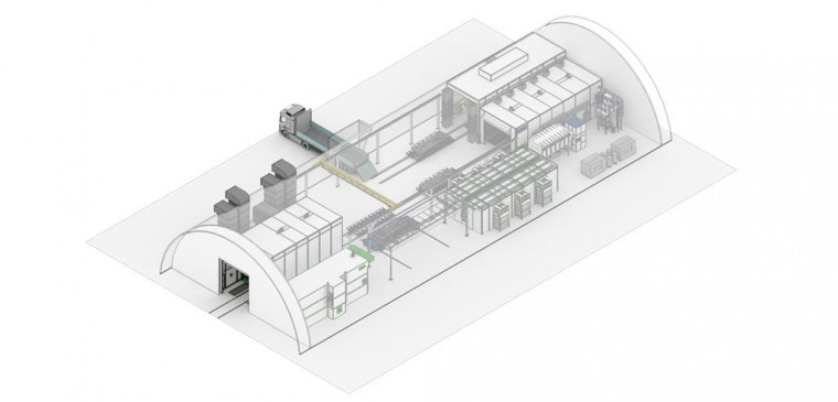 Линия грунтования каркаса и окрашивания корпусов пассажирской техники SPK GROUP