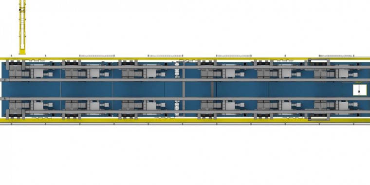 Линия грунтования каркаса и окрашивания корпусов пассажирской техники SPK GROUP