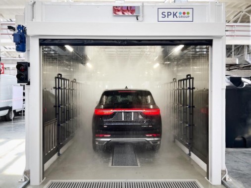 Дождевальная камера SPK GROUP SPK P-7.4.3 с зоной обдува, Казахстан