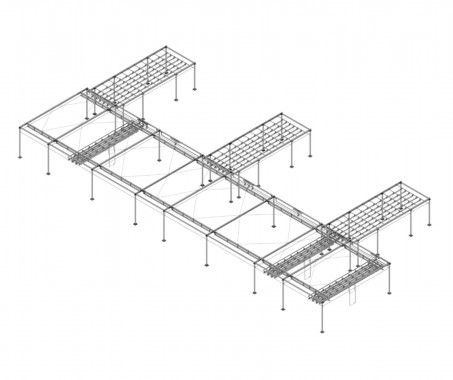 Линия порошковой окраски с ручной конвейерной системой SPK GROUP