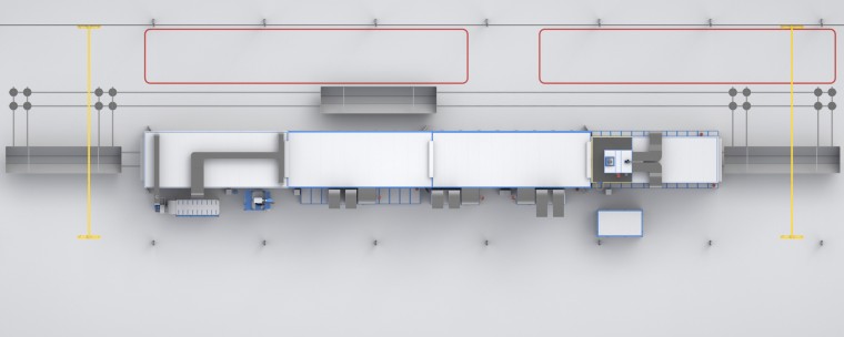 Линия подготовки и роботизированной окраски агротехники SPK