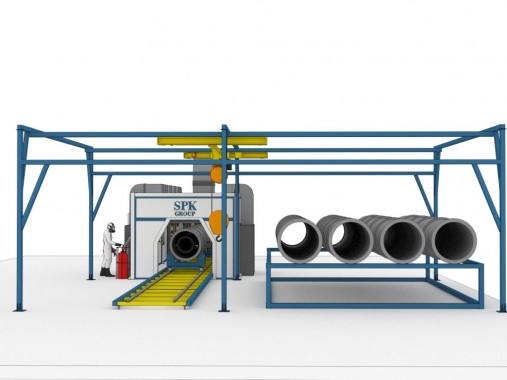 Автоматическая окрасочная камера SPK-SB-9.3.2 