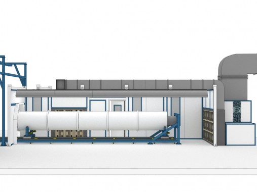 Автоматическая окрасочная камера SPK-SB-9.3.2 