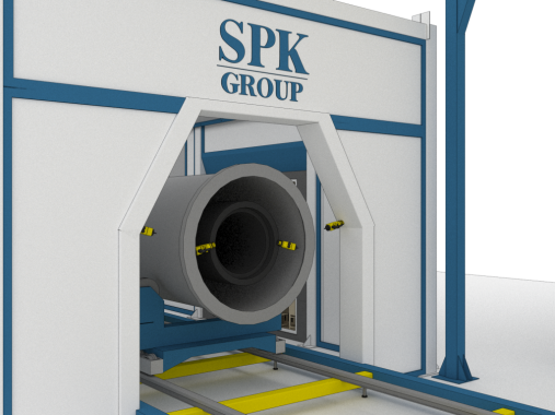 Автоматическая окрасочная камера SPK-SB-9.3.2 