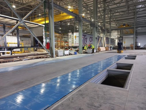 Комплекс камер окрашивания и сушки для автофургонов, полуприцепов, коммунальной и спецтехники в г. Рязань Комплекс камер окрашивания и сушки для автофургонов, полуприцепов, коммунальной и спецтехники в г. Рязань