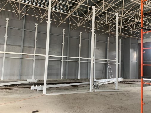 Окрасочно-сушильная SPK-18.6.6 для железнодорожной промышленности в г. Москва