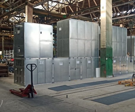 Комплекс камер SPK для мойки, окраски и сушки сельхозтехники, п. Орловский Комплекс камер SPK для мойки, окраски и сушки сельхозтехники, п. Орловский