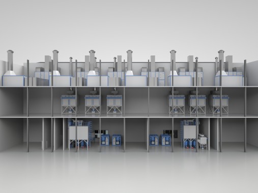 Комплекс подготовки и покраски для судостроения в уличном исполнении SPK GROUP