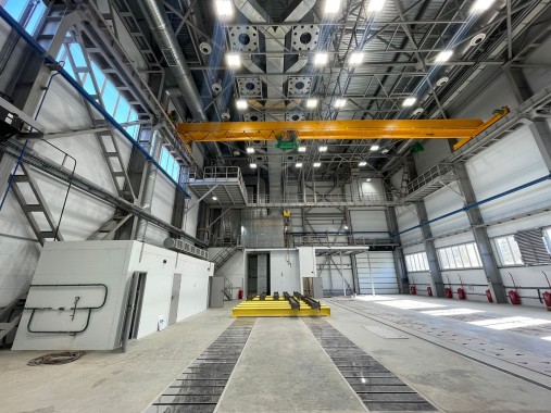 Зона открытой окраски SPK-18.6,  г. Магнитогорск Зона открытой окраски SPK GROUP