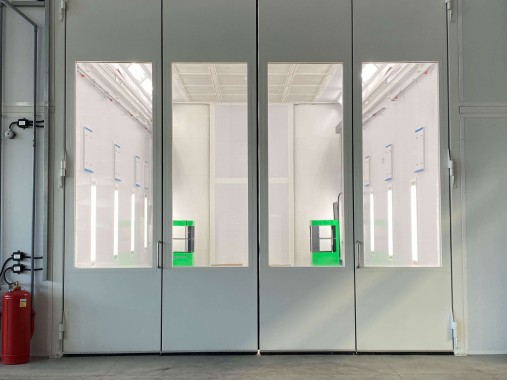 Окрасочно-сушильный комплекс SPK для спецтехники в г. Курган Окрасочно-сушильный комплекс SPK для спецтехники в г. Курган