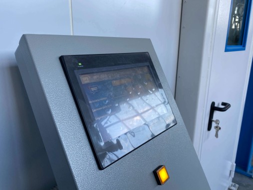 Окрасочно-сушильный комплекс SPK для спецтехники в г. Курган Окрасочно-сушильный комплекс SPK для спецтехники в г. Курган