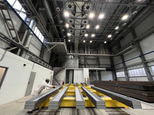 Зона открытой окраски SPK-18.6,  г. Магнитогорск Зона открытой окраски SPK GROUP