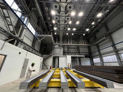 Зона открытой окраски SPK-18.6,  г. Магнитогорск Зона открытой окраски SPK GROUP