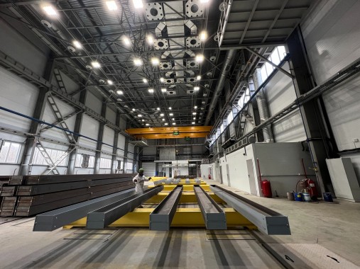 Зона открытой окраски SPK-18.6,  г. Магнитогорск Зона открытой окраски SPK GROUP