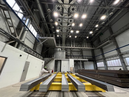 Зона открытой окраски SPK-18.6,  г. Магнитогорск Зона открытой окраски SPK GROUP