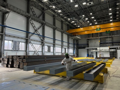 Зона открытой окраски SPK-18.6,  г. Магнитогорск Зона открытой окраски SPK GROUP