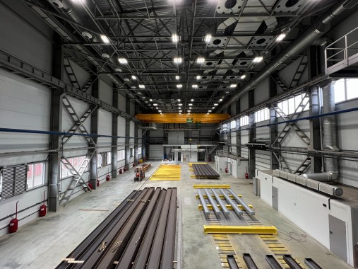 Зона открытой окраски SPK-18.6,  г. Магнитогорск Зона открытой окраски SPK GROUP