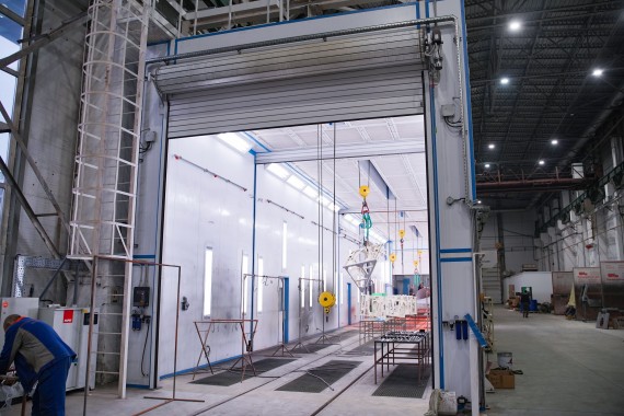 Окрасочно-сушильная камера SPK-30.6.6, г. Курган