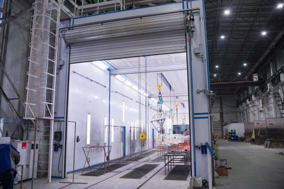 Окрасочно-сушильная камера SPK-30.6.6, г. Курган