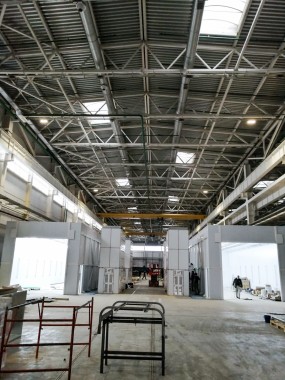 Линия подготовки и покраски рам полуприцепов SPK, г. Елабуга