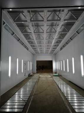 Линия подготовки и покраски рам полуприцепов SPK, г. Елабуга