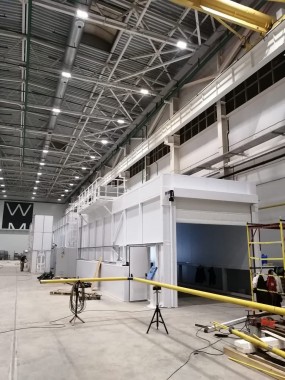 Линия подготовки и покраски рам полуприцепов SPK, г. Елабуга