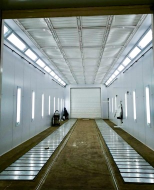 Линия подготовки и покраски рам полуприцепов SPK, г. Елабуга