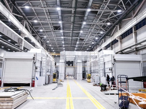 Линия подготовки и покраски рам полуприцепов SPK, г. Елабуга