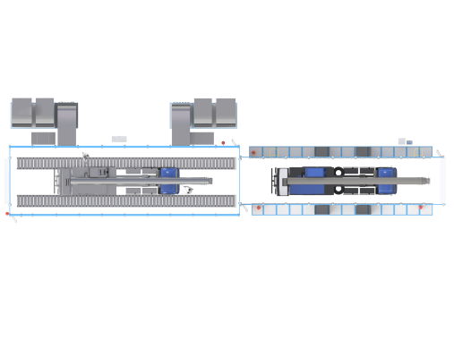 Зона открытой окраски SPK для полуприцепов, автомобильных кранов и спецфургонов SPK GROUP