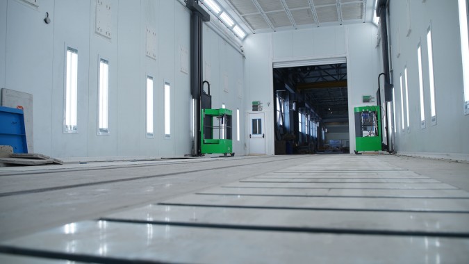 Комплекс камер окрашивания и сушки для автофургонов, полуприцепов, коммунальной и спецтехники в г. Рязань Комплекс камер окрашивания и сушки для автофургонов, полуприцепов, коммунальной и спецтехники в г. Рязань