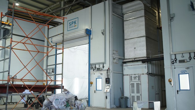 Комплекс камер окрашивания и сушки для автофургонов, полуприцепов, коммунальной и спецтехники в г. Рязань Комплекс камер окрашивания и сушки для автофургонов, полуприцепов, коммунальной и спецтехники в г. Рязань