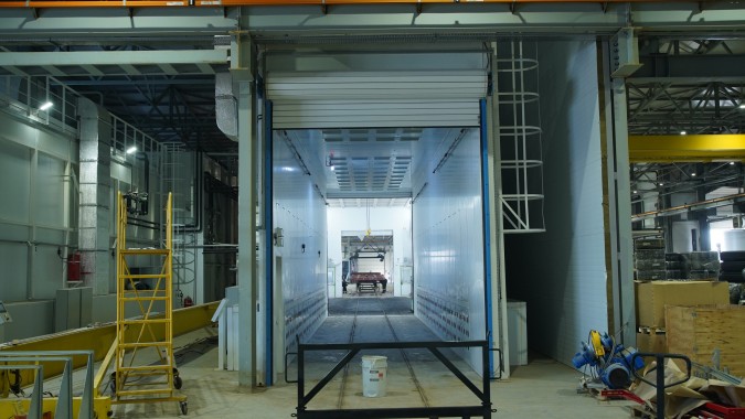 Комплекс камер окрашивания и сушки для автофургонов, полуприцепов, коммунальной и спецтехники в г. Рязань Комплекс камер окрашивания и сушки для автофургонов, полуприцепов, коммунальной и спецтехники в г. Рязань