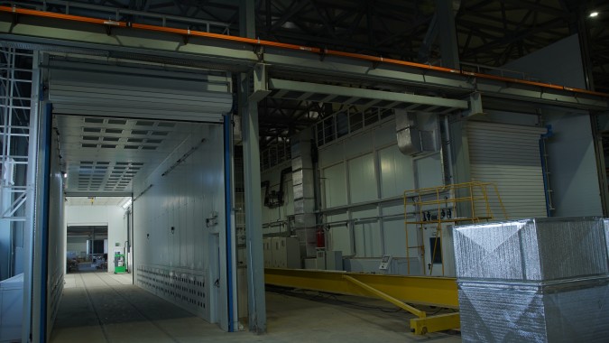 Комплекс камер окрашивания и сушки для автофургонов, полуприцепов, коммунальной и спецтехники в г. Рязань Комплекс камер окрашивания и сушки для автофургонов, полуприцепов, коммунальной и спецтехники в г. Рязань