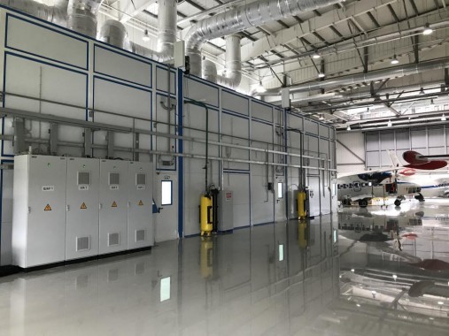 Камера покраски для авиадеталей SPK GROUP 