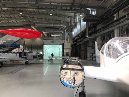 Техника для окраски самолетов SPK GROUP 