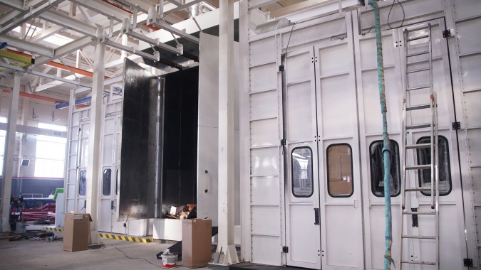 Линия порошковой окраски SPK, г. Урюпинск Линия порошковой окраски SPK, г. Урюпинск