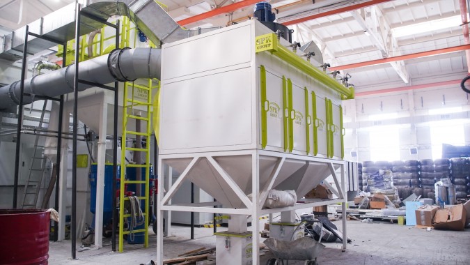 Линия порошковой окраски SPK, г. Урюпинск Линия порошковой окраски SPK, г. Урюпинск