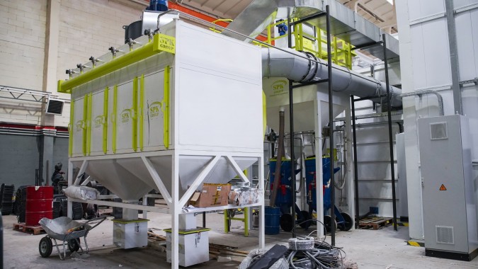 Линия порошковой окраски SPK, г. Урюпинск Линия порошковой окраски SPK, г. Урюпинск